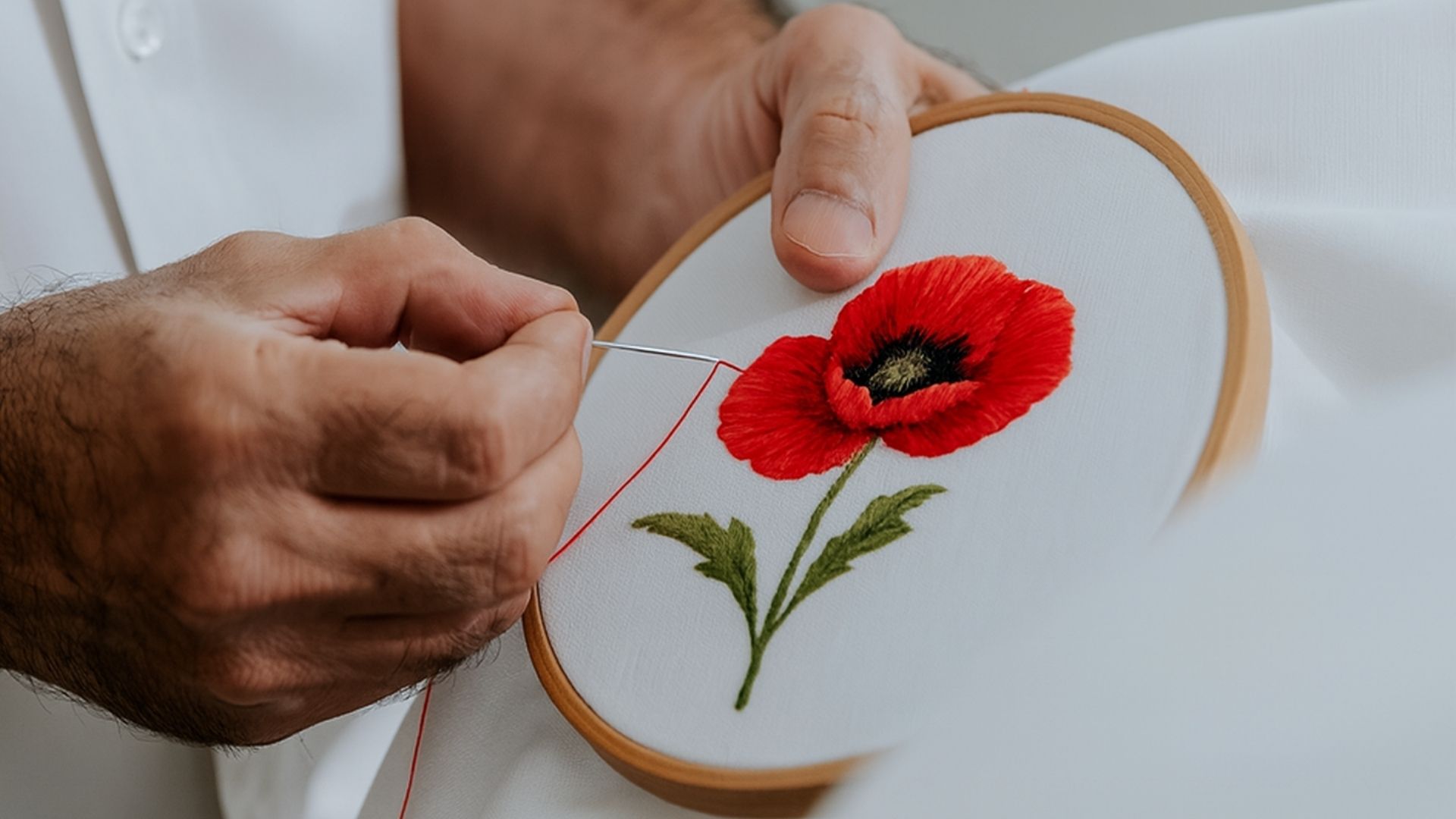 Hand-Embroidery Artists Creating Custom Motifs