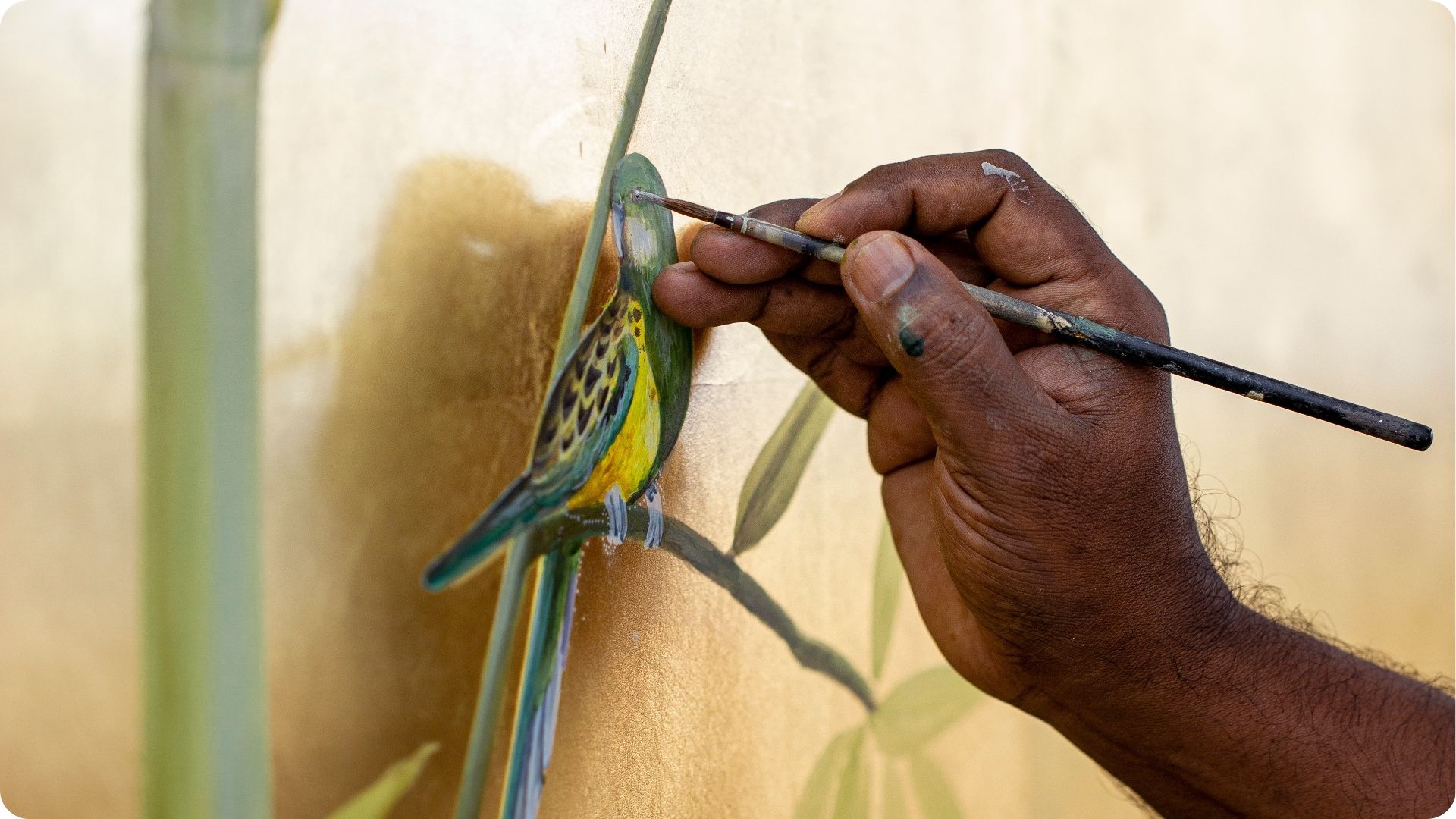 Decorative Painters Creating Fresco & Trompe L'oeil
