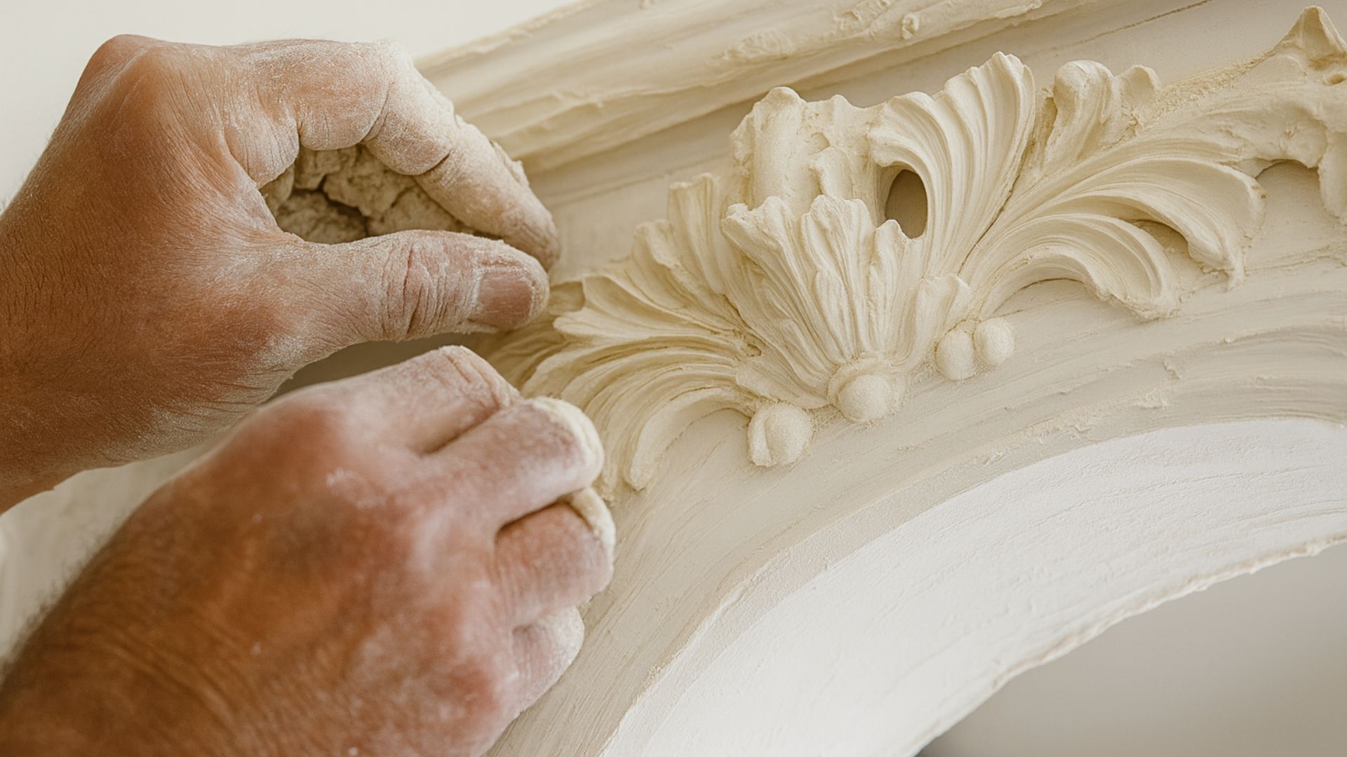 Master Plasterers Creating Ornamental Elements